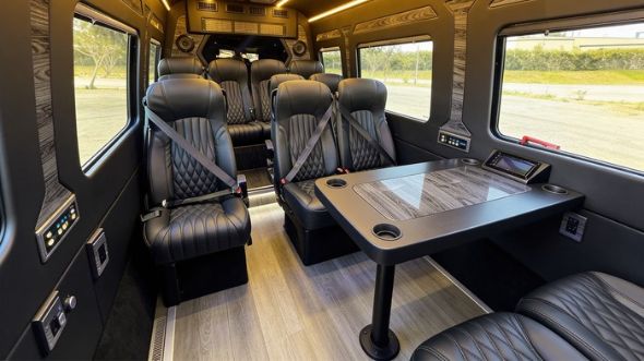 rio rancho 12 passenger sprinter van interior