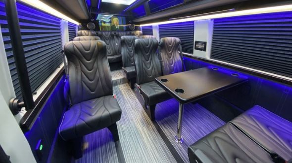 rio rancho 18 passenger sprinter van interior