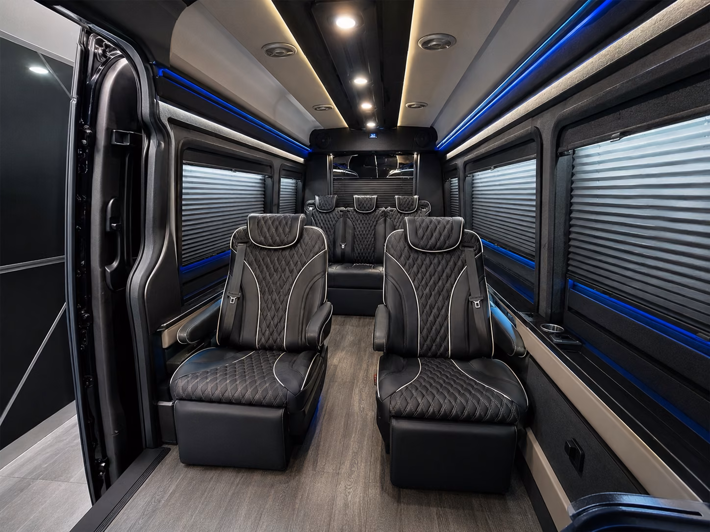 15 passenger sprinter van inside