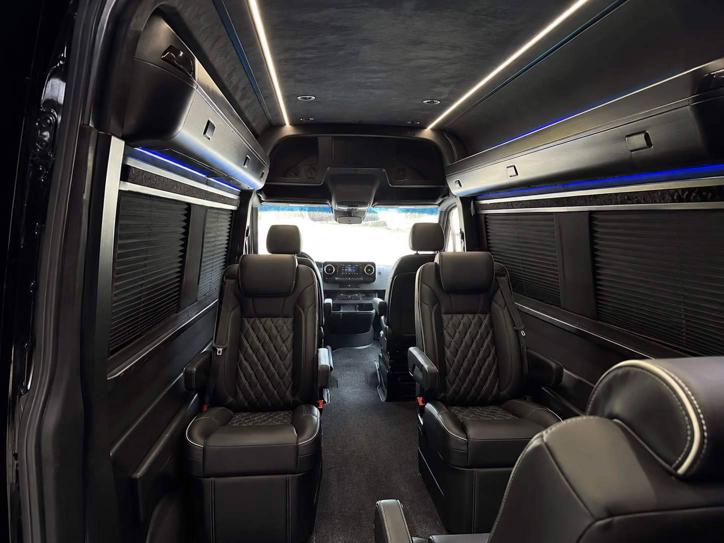 rio rancho 18 passenger sprinter van inside